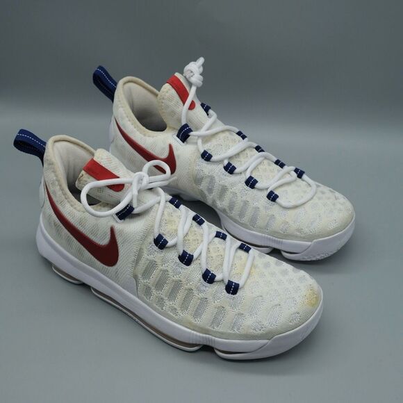 Nike‎ Zoom KD 9 Kevin Durant Independence Day USA Men's Size 8 843392-160 - Picture 1 of 12